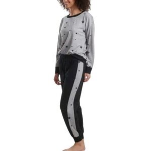 Splendid gray with black polkadots, two piece PJ set SZ MED